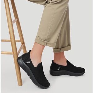 Skechers Men's Hands Free Slip-ins Go Walk Flex No Hands Sneaker Black Size 12 N